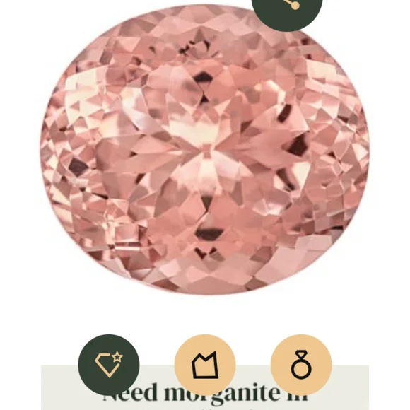 MORGANITE - 9.85 Carats - NATURAL, Genuine PEACH MORGANITE from MADAGASCAR - Picture 10 of 17